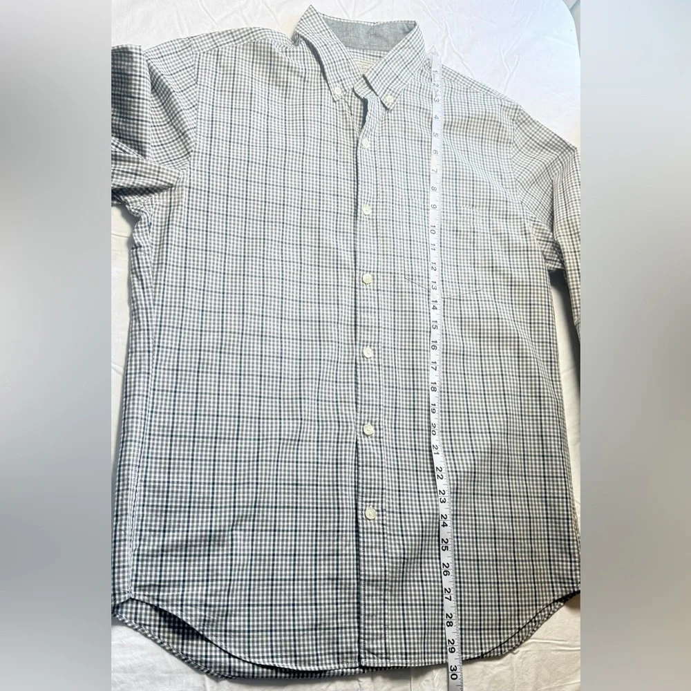 Men's Black and White Checkered Shirt